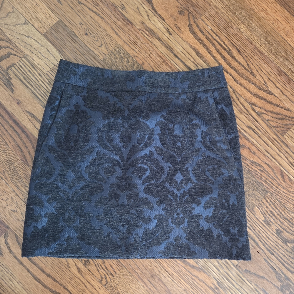 Ann Taylor Loft Brocade Mini Skirt, Sp